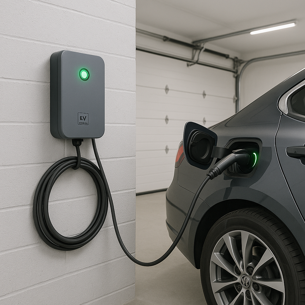 Installation borne de recharge Bagneux